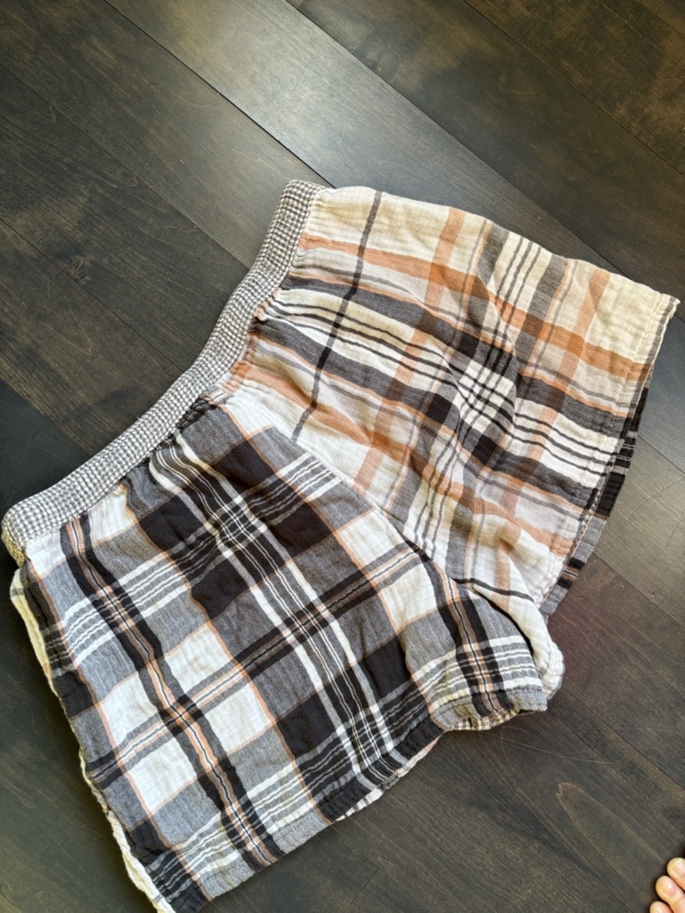 Aerie Plaid Drawstring Sleeping Shorts Size Large - Picture 7 of 7
